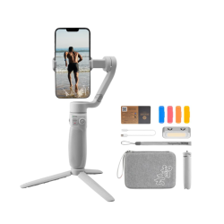 Zhiyun Smooth Q4 Combo Gimbal Stabilizer, Handheld 3-Axis Gimbal for Smartphone, Built-in Extension Rod, Stabilizer for Vlogging, YouTube, Tiktok, Live Video Compatible with iPhone and Android (Open Sealed) Zhiyun Smooth Q4 Combo Gimbal Stabilizer, Handheld 3-Axis Gimbal for Smartphone, Built-in Extension Rod, Stabilizer for Vlogging, YouTube, Tiktok, Live Video Compatible with iPhone and Android (Open Sealed)